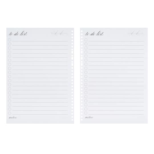 8.2" x 11.6" A4 To Do List Fill Paper, 50 Sheets by Recollections™